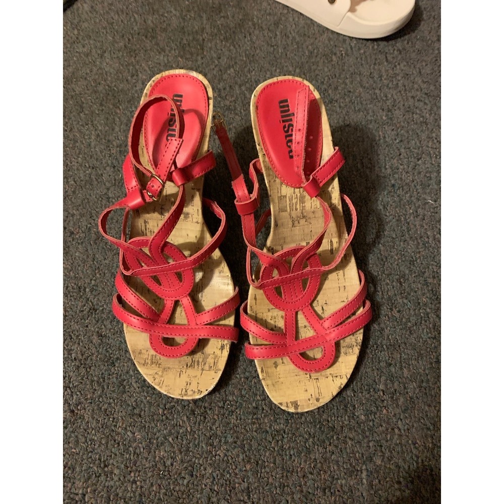 Sandals Size 6 Hot‎ Pink Unlisted